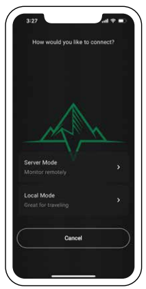 connection modes, srvr md