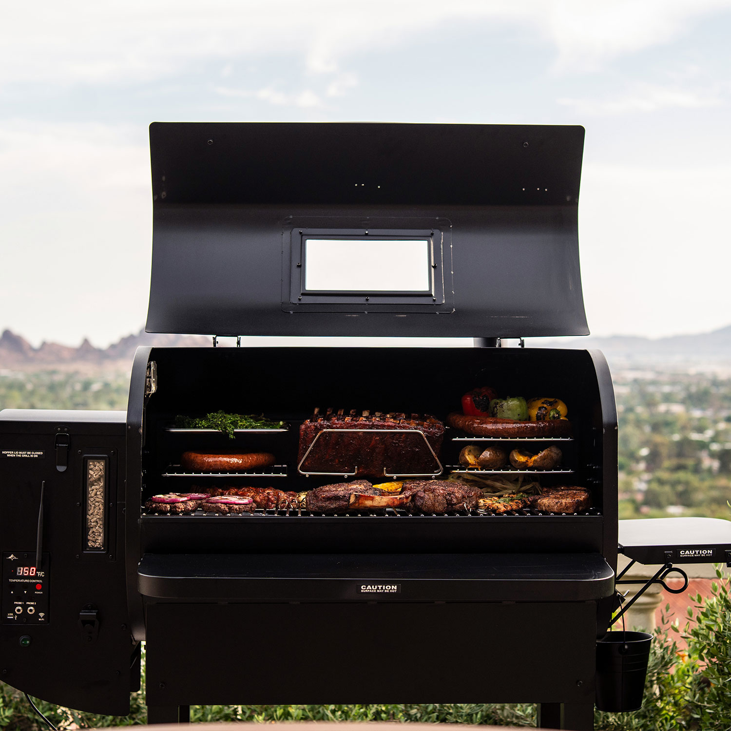 Green Mountain Grills dealer resources with logos, manuals, and marketing materials for outdoor cooking sales.